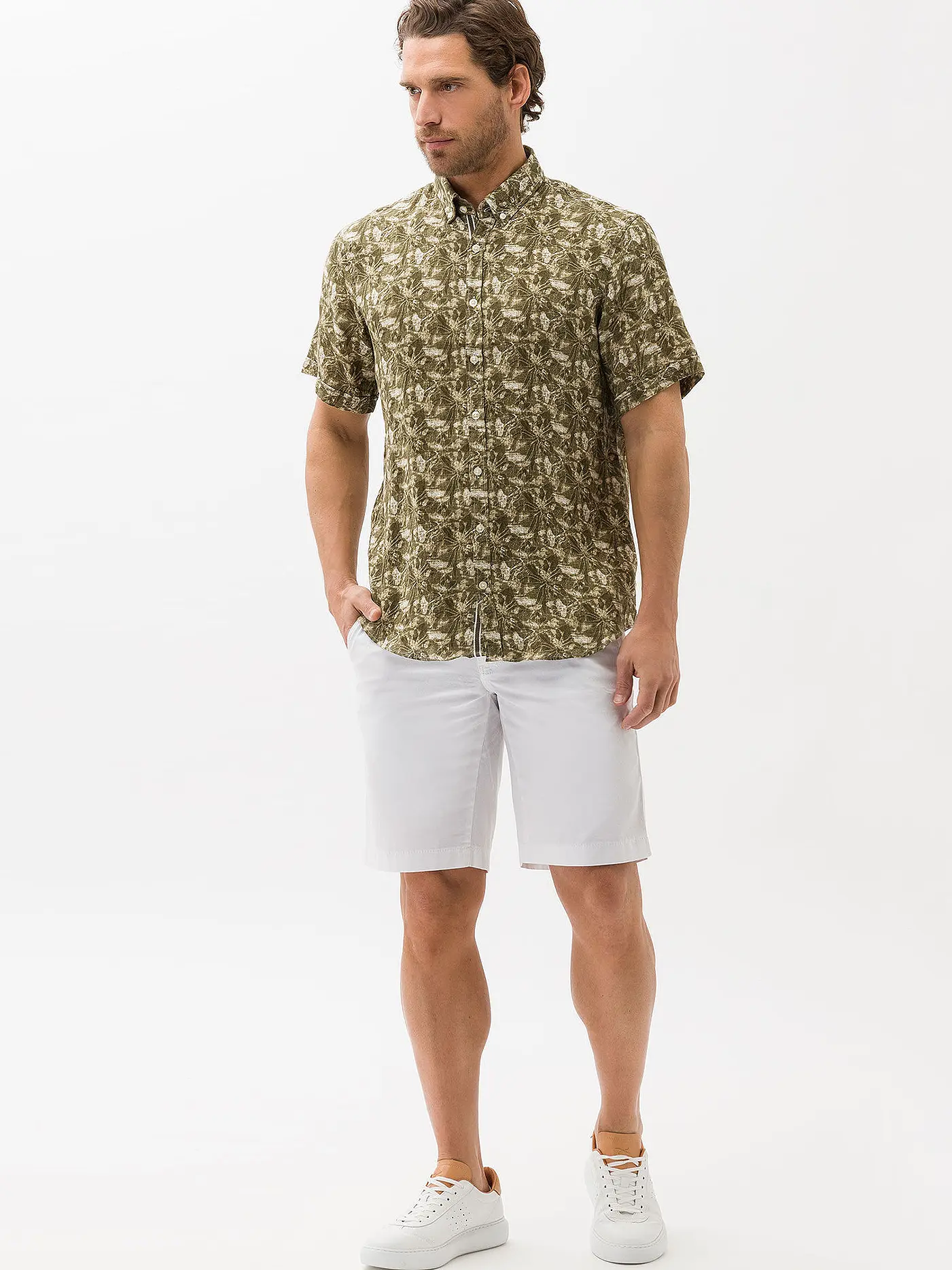 BRAX | Leinenhemd Modern Fit  DAN P | 